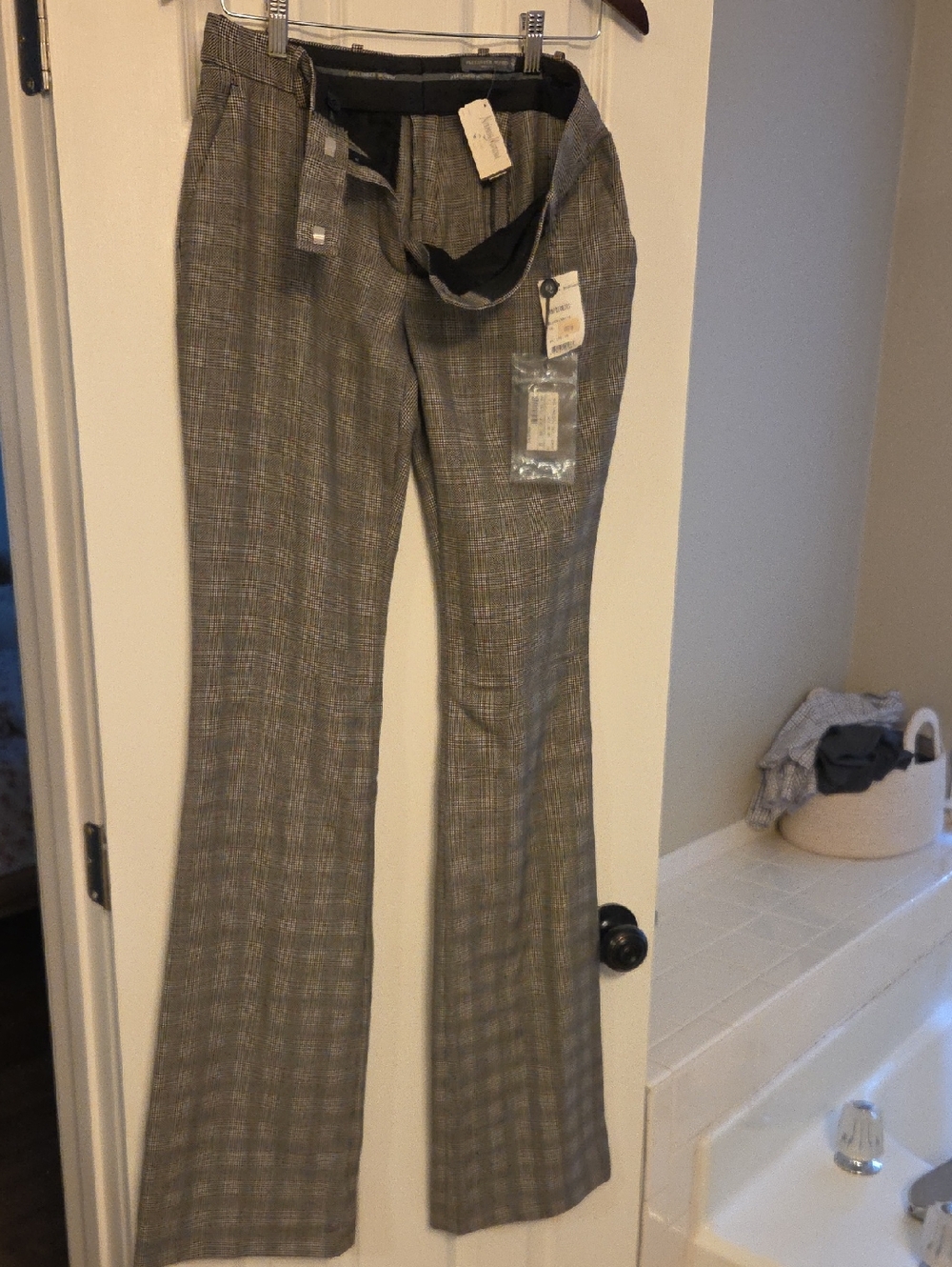 Alexander McQueen Black and Multicolor Tweed Skirt